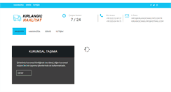 Desktop Screenshot of kirlangicnakliyat.com.tr