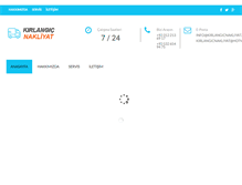 Tablet Screenshot of kirlangicnakliyat.com.tr